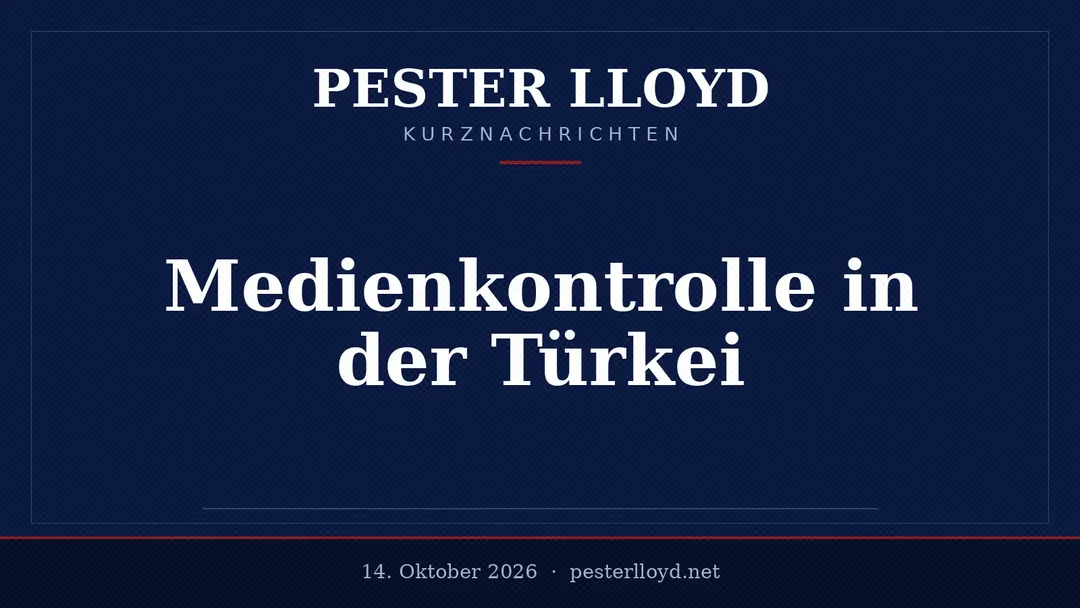 Türkei: Polizeiaktion gegen oppositionellen TV-Sender
