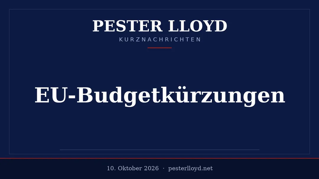 EU-Budgetkürzungen - Irischer Vorschlag sorgt für Spannungen