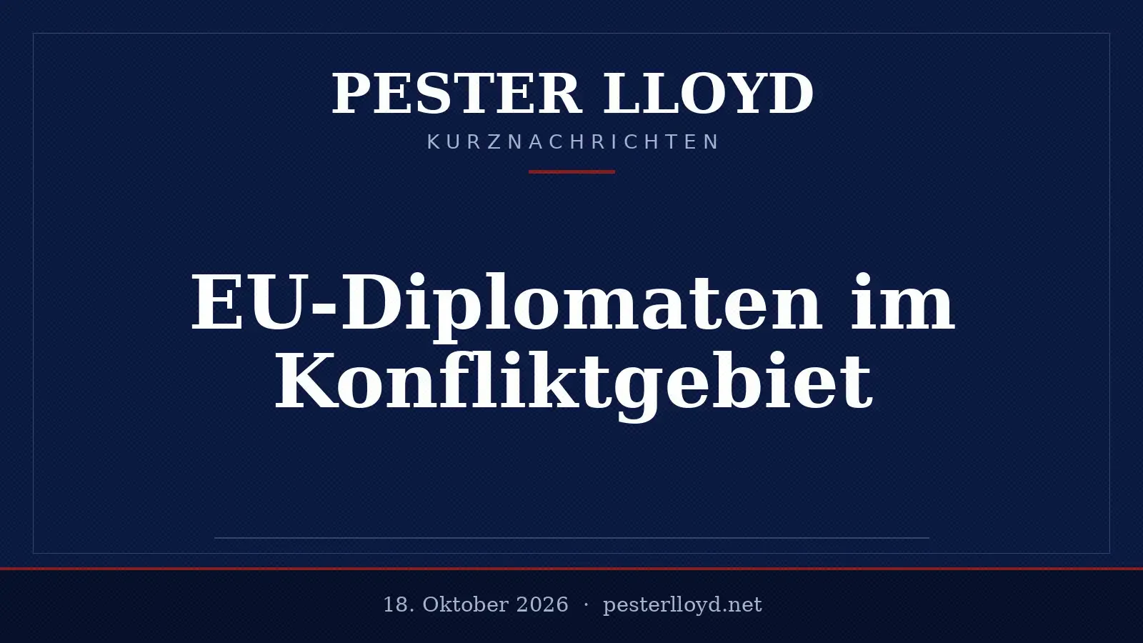 Israeli Siedler greifen EU-Diplomaten im Westjordanland an
