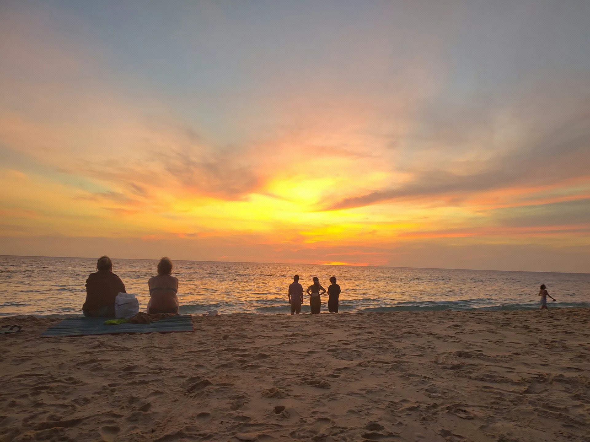 Sonnenuntergang Nainthonburi Phuket